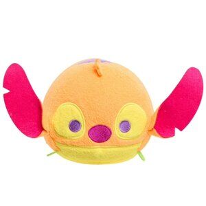 Disney Tsum Tsum Neon Stitch Collectible Plush- Orange - NWT
